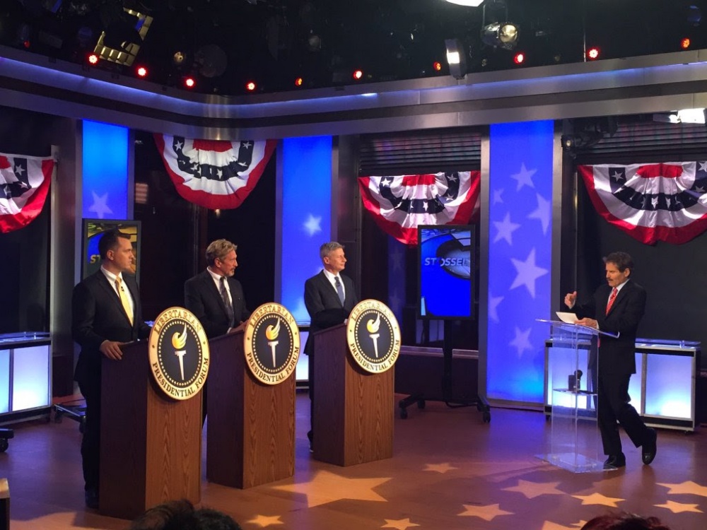 2nd Libertarian presidential debate to air on Stossel Friday, April 8